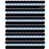 120 Pairs Of Yacht & Smith Wholesale Kids Tube Socks, Childrens Cotton Referee Sport Socks Size 6-8 (6-8 Black) view 1