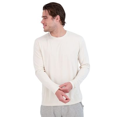 chillBRO. by Denali Mens UPF 50+ Long Sleeve Crew Neck T-Shirt - M, Moondust