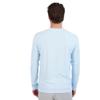 chillBRO. by Denali Mens UPF 50+ Long Sleeve Crew Neck T-Shirt - S, Carolina Blue view 2