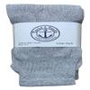 48 Pairs Of Yacht & Smith Wholesale Kids Tube Socks, Childrens Cotton Referee Sport Socks Size 6-8 (6-8 Gray) view 2
