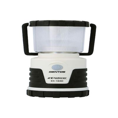 GENTOS EX-134D LED Lantern, Brightness 210 Lumens, Operation Time 12 Hours, Dustproof, Splashproof, Uses 4 AA Batteries, ANSI Standard Compliant, for Power Outages, Light, Disaster Prevention