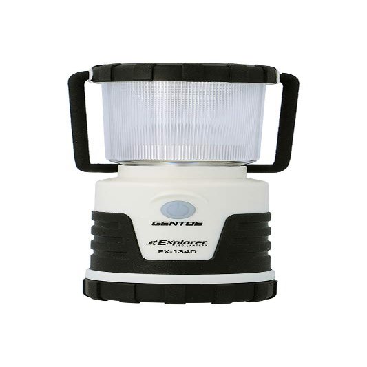 GENTOS EX-134D LED Lantern, Brightness 210 Lumens, Operation Time 12 Hours, Dustproof, Splashproof, Uses 4 AA Batteries, ANSI Standard Compliant, for Power Outages, Light, Disaster Prevention