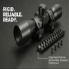 Trinity 4x32 Hunting Scope Rangefinder Reticle with Base Mount Rings Adapter for Ruger 10/22 Model Black. view 4