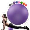 Soft Pilates Ball 9 Inch, Ideal Small Exercise Ball Between Knee Squeeze for Physical Therapy Yoga Core Medicine Abs Pt Bouncy, Mini Rubber Fitball Barre Workout Equipment for Women Men Kid Toddler view 1