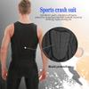 DGXINJUN Men's Padded Football Rib Chest Protector Shirt Sleeveless for Men Women Sports Shoulder Protective Shirt for Rugby Softball Baseball Lacrosse view 4