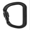 Petzl Vulcan Carabiner - Screw-Lock, Black view 2