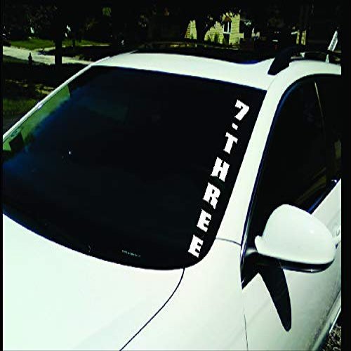 7.Three Decal Sticker Banner Truck Diesel Stacks 2500 3500 IH 7.3