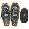 Snowshoes,Lightweight Aluminum Frame,13-Point Heavy Duty Crampons,UV Shoe Decking, and Ratchet System for Secure Fit Complete with Carry Bag(Gold, 30) view 1