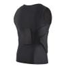 DGXINJUN Men's Padded Football Rib Chest Protector Shirt Sleeveless for Men Women Sports Shoulder Protective Shirt for Rugby Softball Baseball Lacrosse view 2