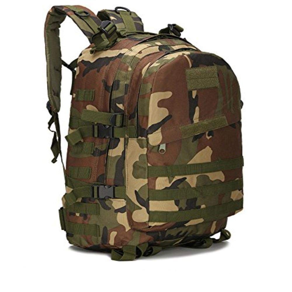 DLP Tactical 35L 3 Day Assault Pack Backpack (Woodland Camo)
