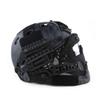 PJ Fast Tactical Helmet Airsoft Paintball Protective Helmet Full Face Mask Molle Mesh Breathable Goggles for Military CS Paintball Shooting, Hunting, Cycling, Motorcycle, Outdoor Sports view 3