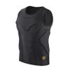 DGXINJUN Men's Padded Football Rib Chest Protector Shirt Sleeveless for Men Women Sports Shoulder Protective Shirt for Rugby Softball Baseball Lacrosse view 3