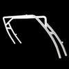 Reborn Launch Reverse Arch Universal Wakeboard Boat Tower - Forward Leaning Facing Swept - Fits Boats with Beams 78" - 106" - Easily Folds Down - Seamless 2.25inch 6063 Aircraft Aluminium (White)
