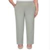Alfred Dunner Women's Chesapeake Bay Twill Pants - Medium Length, Sage, 14 view 1