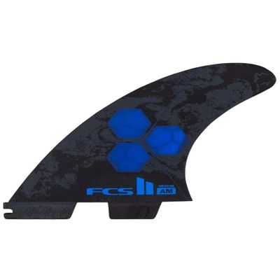 FCS II AL MERRICK MEDIUM COLBALT TRI-QUAD FINS