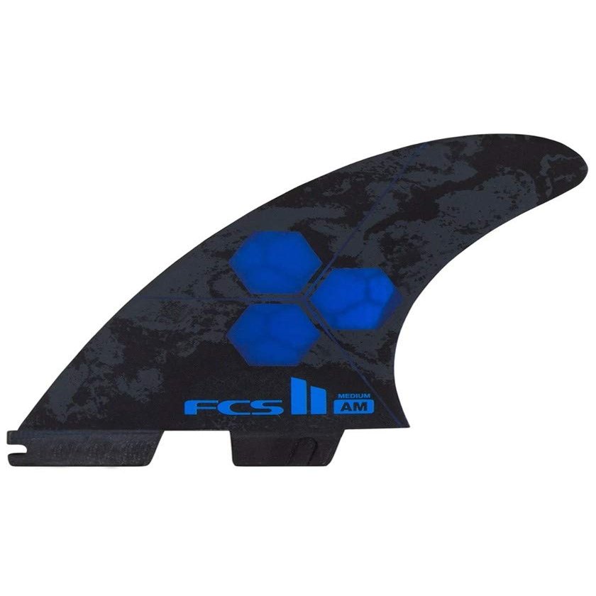 FCS II AL MERRICK MEDIUM COLBALT TRI-QUAD FINS