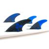 FCS II AL MERRICK MEDIUM COLBALT TRI-QUAD FINS view 4