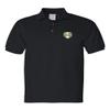 ALLNTRENDS Men's Polo T Shirt Ireland Embroidered Irish St Patricks Embroidery (2XL, Black)