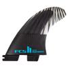 FCS II PERFORMER PC CARBON AIRCORE TRI SET BLACK/TEAL view 1