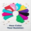 City Threads Girls Bikini Bottoms (Rainbow Print, 16) view 4