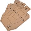 Evike Airsoft - Professional Silhouette Tactical Practice Targets with Scoring Rings - Set of 20 (Model: EMG Alphabetic / 18"x30") view 3