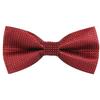 Andongnywell Trendy Bow Tie Adjustable Pre-tied Bowtie for Men Boys Adjustable Bow-ties Necktie Wedding Party (Red 1,One Size)