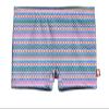 City Threads Girls Swim Boy Short Bottom UPF 50+ Comfortable Durable Soft Made in USA, Fiesta Print, 12Y view 1