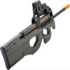 Evike Airsoft - Tokyo Marui FNH Licensed PS90 High Cycle AEG Airsoft PDW view 2