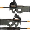 Evike Airsoft - Tokyo Marui FNH Licensed PS90 High Cycle AEG Airsoft PDW view 3