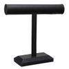 12" x 12" Tall Black Leatherette Jewelry Display T-Bar Holder view 1