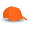 Balec Plain Baseball Cap Hat Adjustable Back (Orange) view 3