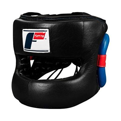 Fighting Freedom No Contact Headgear, Black, Regular