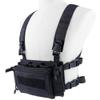 Camouflage Tactical Vest Airsoft Ammo Box Rig, and Chest Camo Downhill Tactical Vest 5.56 Inch, 0.354InchTactical Vest view 2