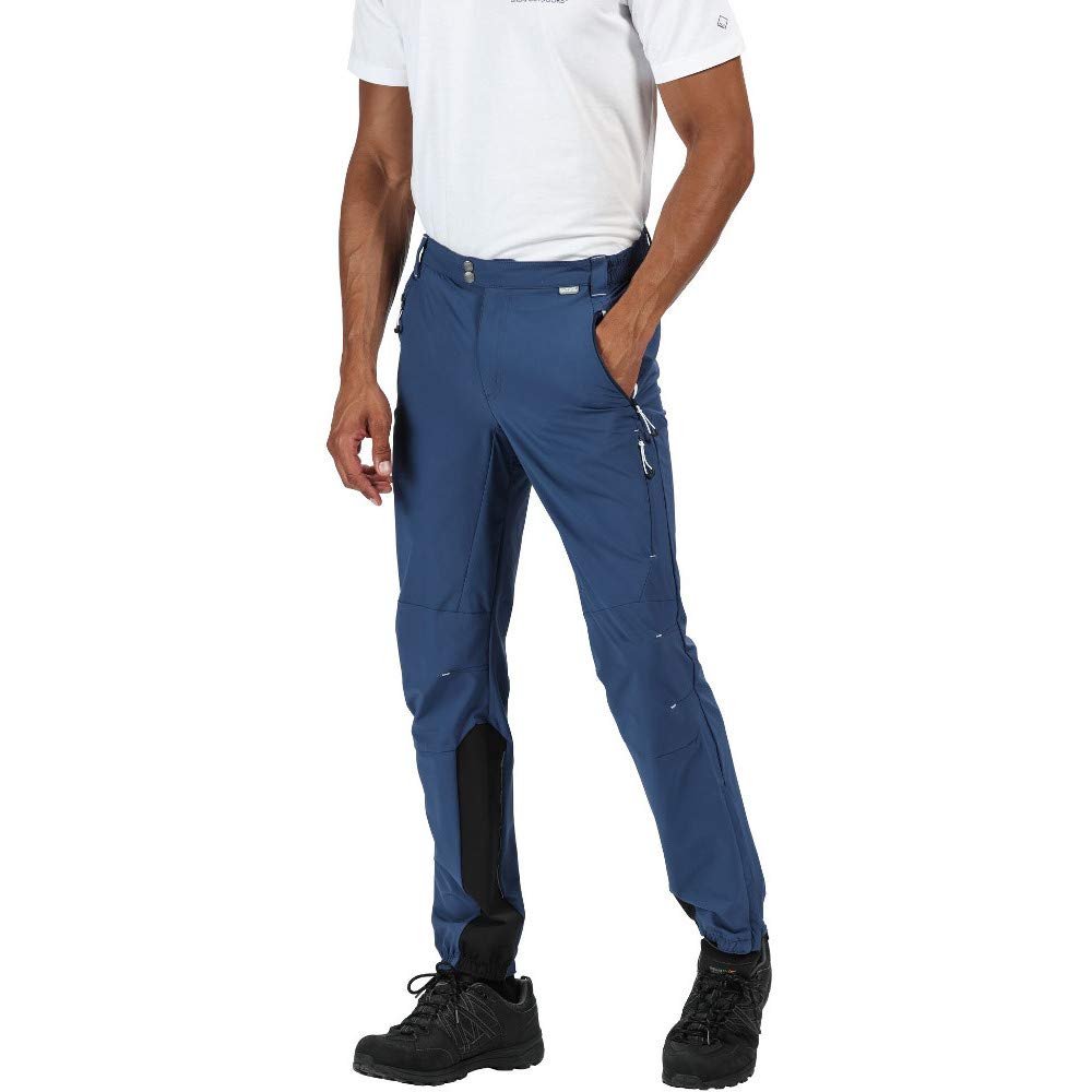 Regatta Mens Mountain II Pants (44R) (Dark Denim)