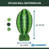 Schildkrt Splash Ball Watermelon, American Football Watermelon, Non-Slip Neoprene Surface, Flies Through The Air Like a Rugby Ball, Salt Water Resistant, Ideal for Beach and Garden, 970292 view 2