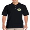 ALLNTRENDS Men's Polo T Shirt Irish Hooligan Embroidered St Patrick's Day Shirt (L, Black) view 2