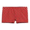City Threads Girls Swim Shorts, UPF 50+ Swim Pants for Girls, Made in USA Swimsuit Shorts (Red/White Polka Dot, 5) view 1