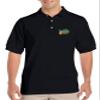 ALLNTRENDS Men's Polo T Shirt Irish Drinking Team Embroidered St Patrick's Day (2XL, Black) view 2