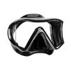 Mares Adult I3 Diving Mask - Panoramic View Easy to Adjust Dive Mask with Silicone Skirt for Scuba Diving, Freediving, Snorkeling, Spearfishing, Black/Black view 2