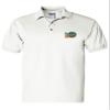 ALLNTRENDS Men's Polo T Shirt Irish Drinking Team Embroidered St Patrick's Day (S, White) view 1