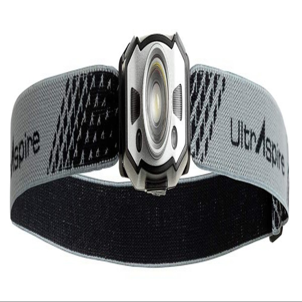 Ultraspire Lumen 300 Sidekick Headlamp (Black/Grey, 300 Lumens)