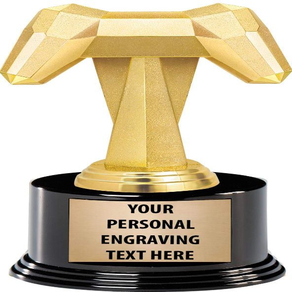 Crown Awards Video Game Trophy, 7" Video Gaming Trophy Award with Custom Engraving, 50 Pack Prime
