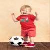 2nd Birthday Shirt boy Chugga Chugga Two Two Train im 2 Years Old Second Birthday Tshirt (US, Age, 3 Years, Red) view 2