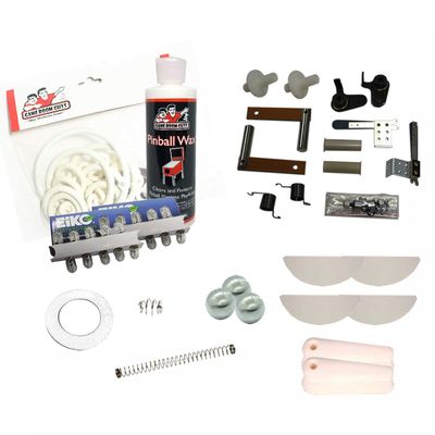 Game Room Guys 1969 Gottlieb Bumper Pool Pinball White Premium Maintenance Kit