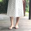 Starella Women's Block Low Heel Clear Mule Sandals Square Toe Transparent Slide Dress Sandal for Office Work Beige EU40/US8.5 view 2