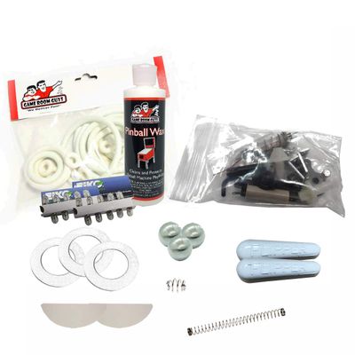 Game Room Guys 1972 Bally Fireball Pinball White Premium Maintenance Kit