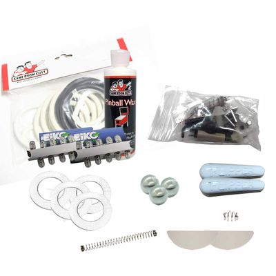 Game Room Guys 1969 Bally On Beam Pinball White Premium Maintenance Kit