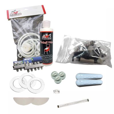 Game Room Guys 1963 Bally Cross Country Pinball White Premium Maintenance Kit