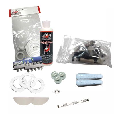 Game Room Guys 1964 Bally Happy Tour Pinball White Premium Maintenance Kit