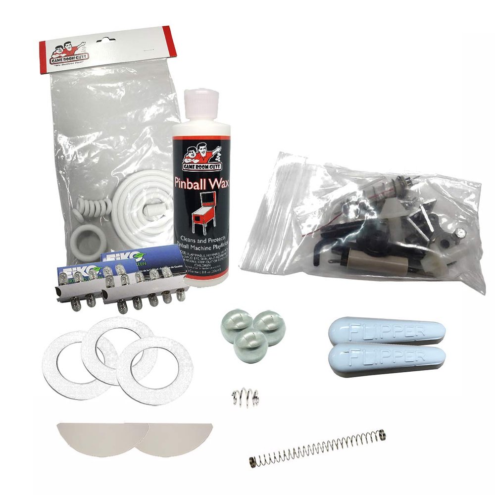 Game Room Guys 1964 Bally Happy Tour Pinball White Premium Maintenance Kit